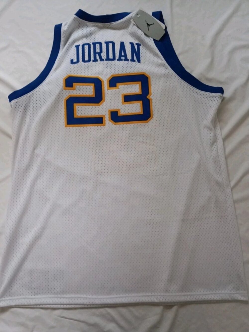 Michael Jordan Laney Jersey #23 High School Basketball 3XL White Mens (NEW)